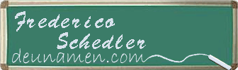 Frederico Schedler Visitenkarte